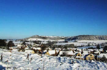 North Nibley in  Winter 2010 